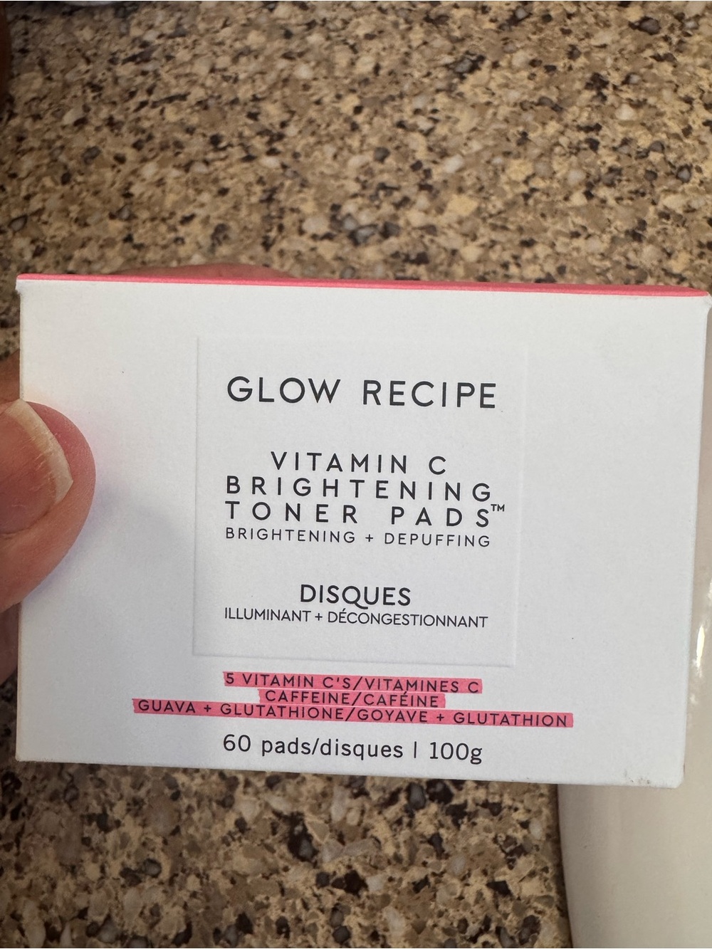 Glow Recipe Pink Vitamin C Brightening Facial Pads